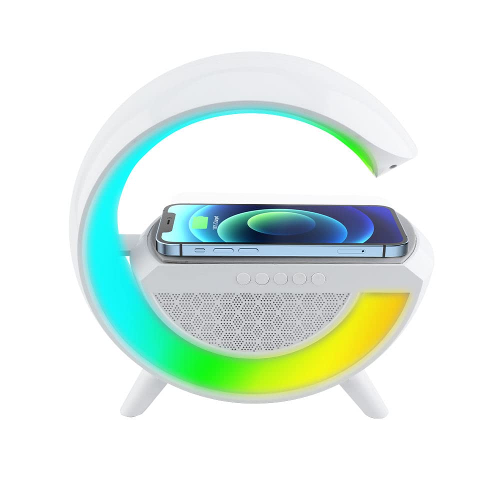 Wireless Charging LED Clock Lamp – The Ultimate Multifunction Desk Companion