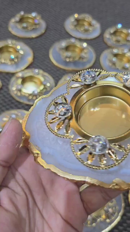 Divine Stylish Stone Diya for Pooja, Decor & Gifting