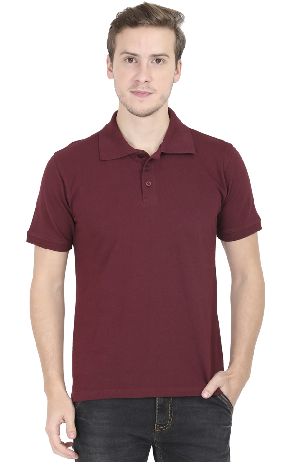 Premium No Connection Themed Polo Tee by ZaaQ – Sustainable Fashion - noQMall