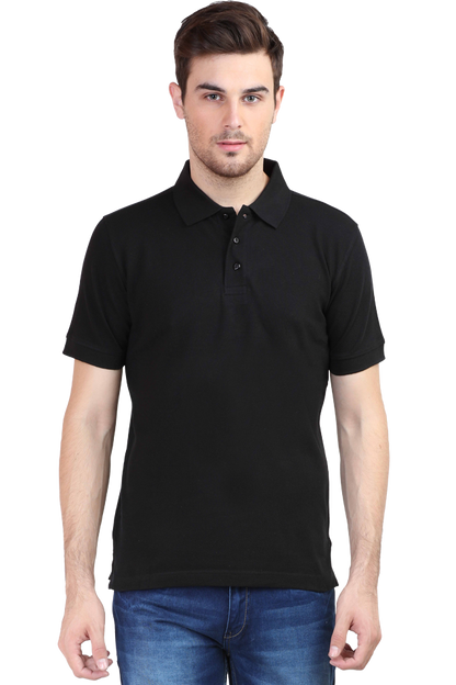 Premium No Connection Themed Polo Tee by ZaaQ – Sustainable Fashion