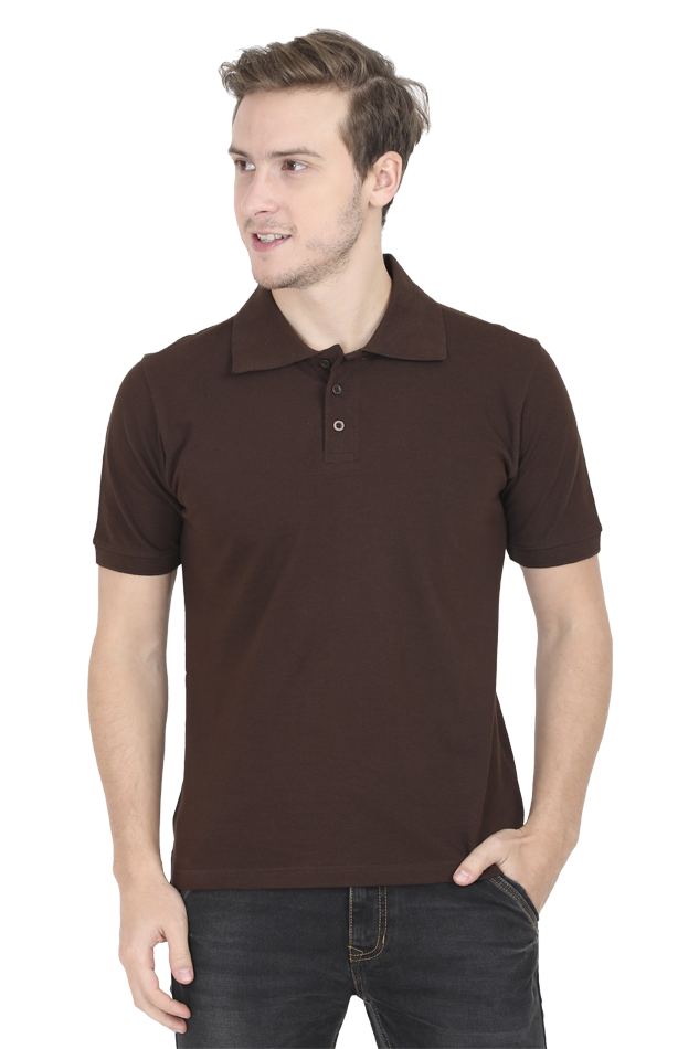 Premium No Connection Themed Polo Tee by ZaaQ – Sustainable Fashion - noQMall