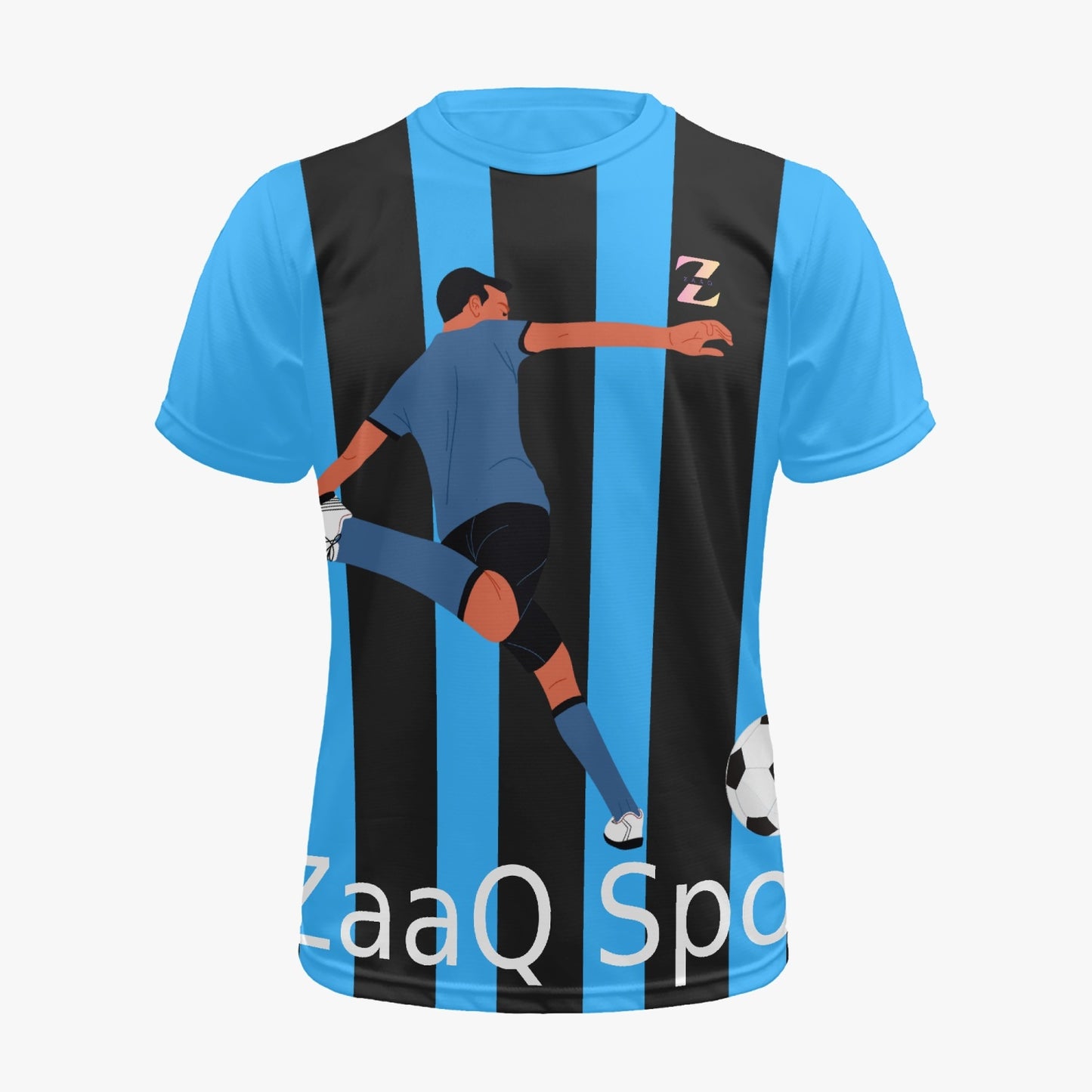 ZaaQ Soccer Jersey - Custom name Printed