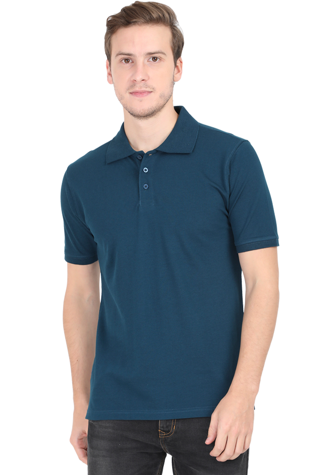 Premium No Connection Themed Polo Tee by ZaaQ – Sustainable Fashion - noQMall