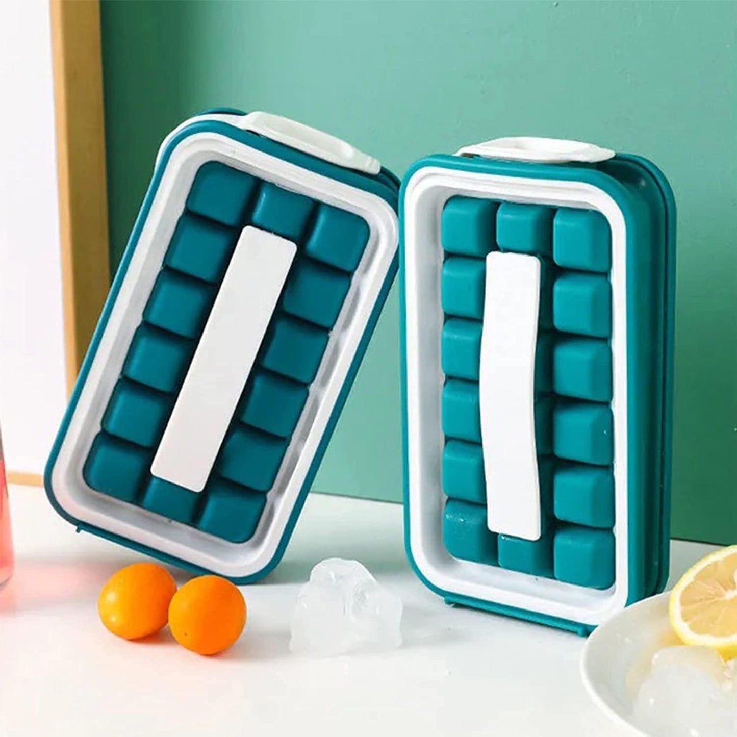 Folding Curling Ice Tray Molds Bar Maker Bag - noQMall