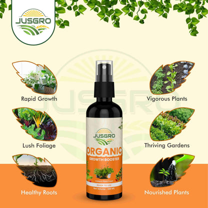 JusGro Growth Booster For Plants (100ML) - noQMall