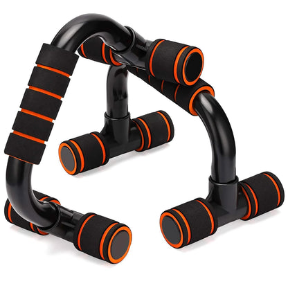 PushUp Stand with Foam Grip Handle Push-up Bar  (Orange)