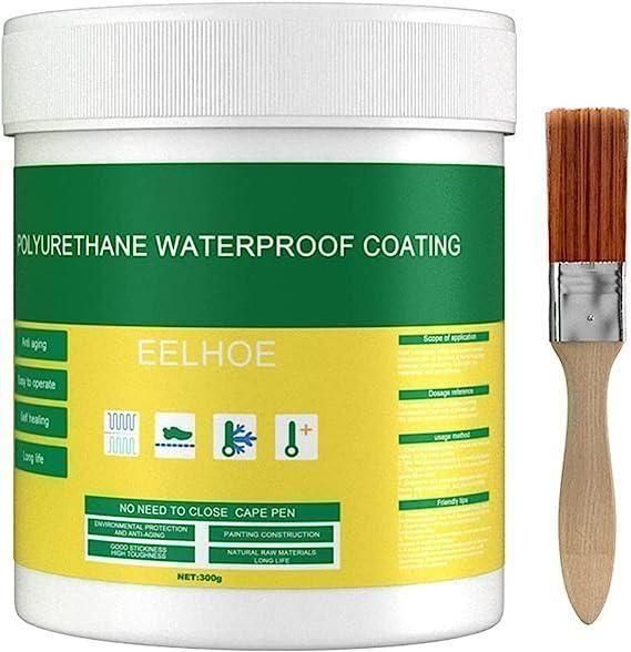 Transparent Waterproof Glue Plus Brush - noQMall