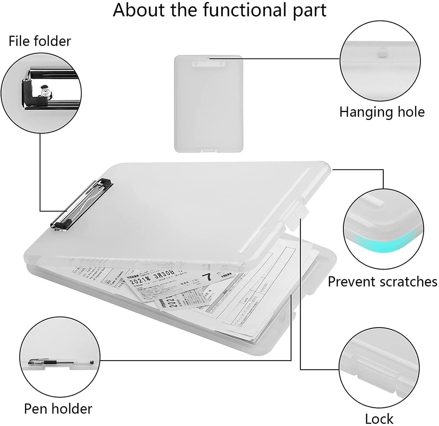 Clipboard Box File - noQMall