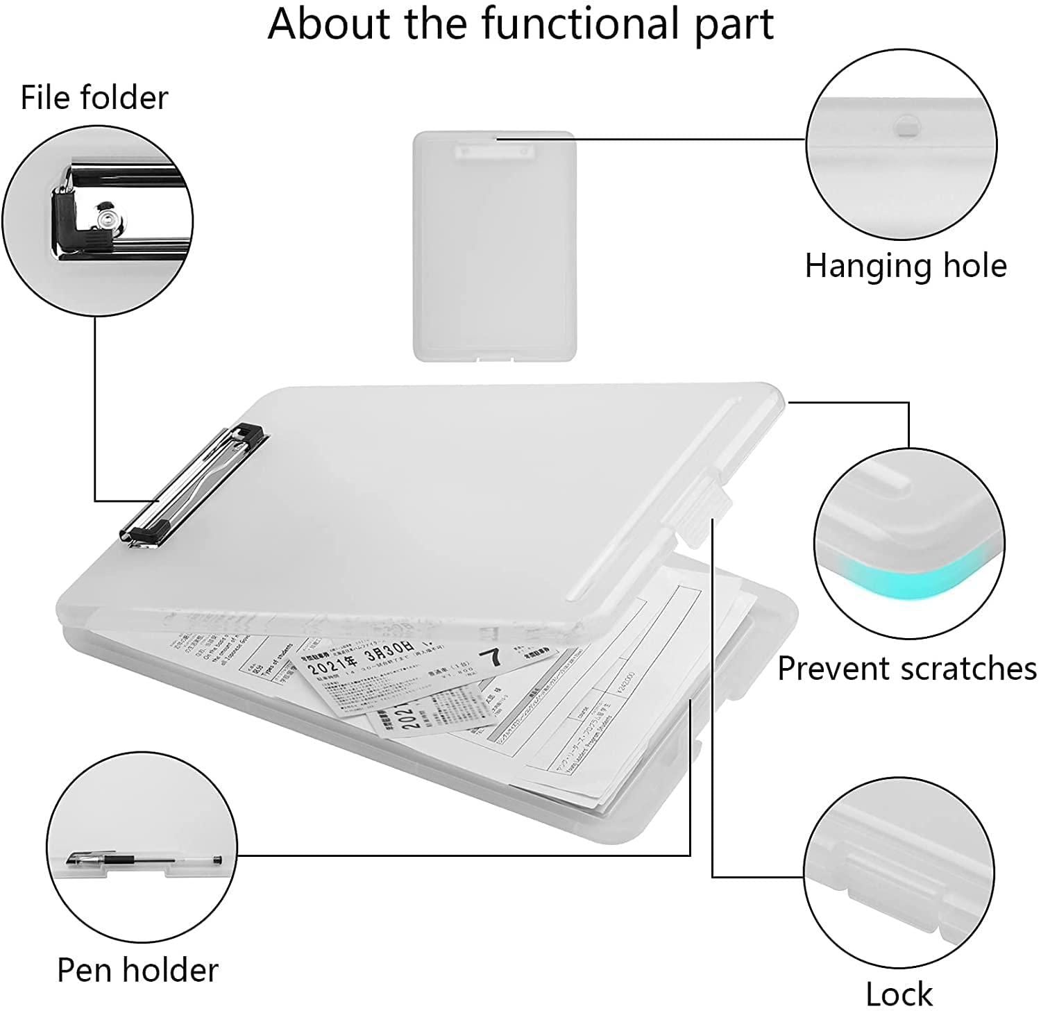 Clipboard Box File - noQMall