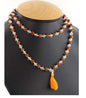 Natural Sphatic Rudraksha Mala - noQMall