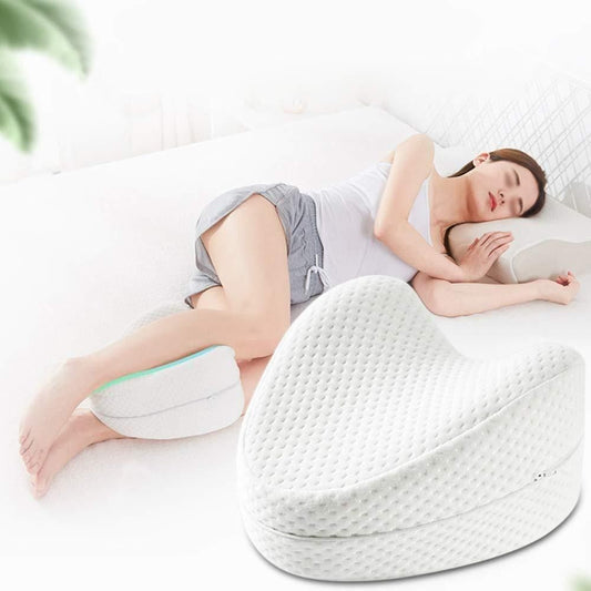 Knee Pillow for Side Sleep – Memory Foam Support for Pain Relief