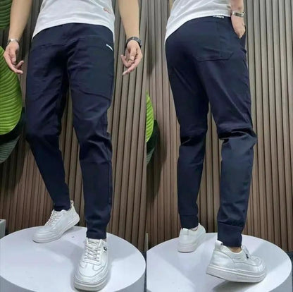 Combo of Men's Casual Joggers (Pack of 2) - noQMall