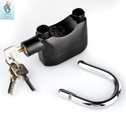 Motion Sensor Security Padlock Siren Alarm Lock - noQMall