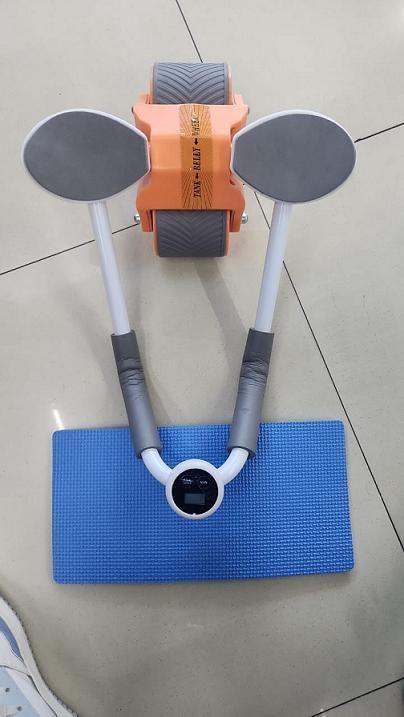 Abdominal Exercise Roller assorted color - noQMall