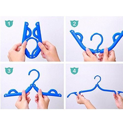 4PCS Portable Foldable Clothes  Hangers - noQMall