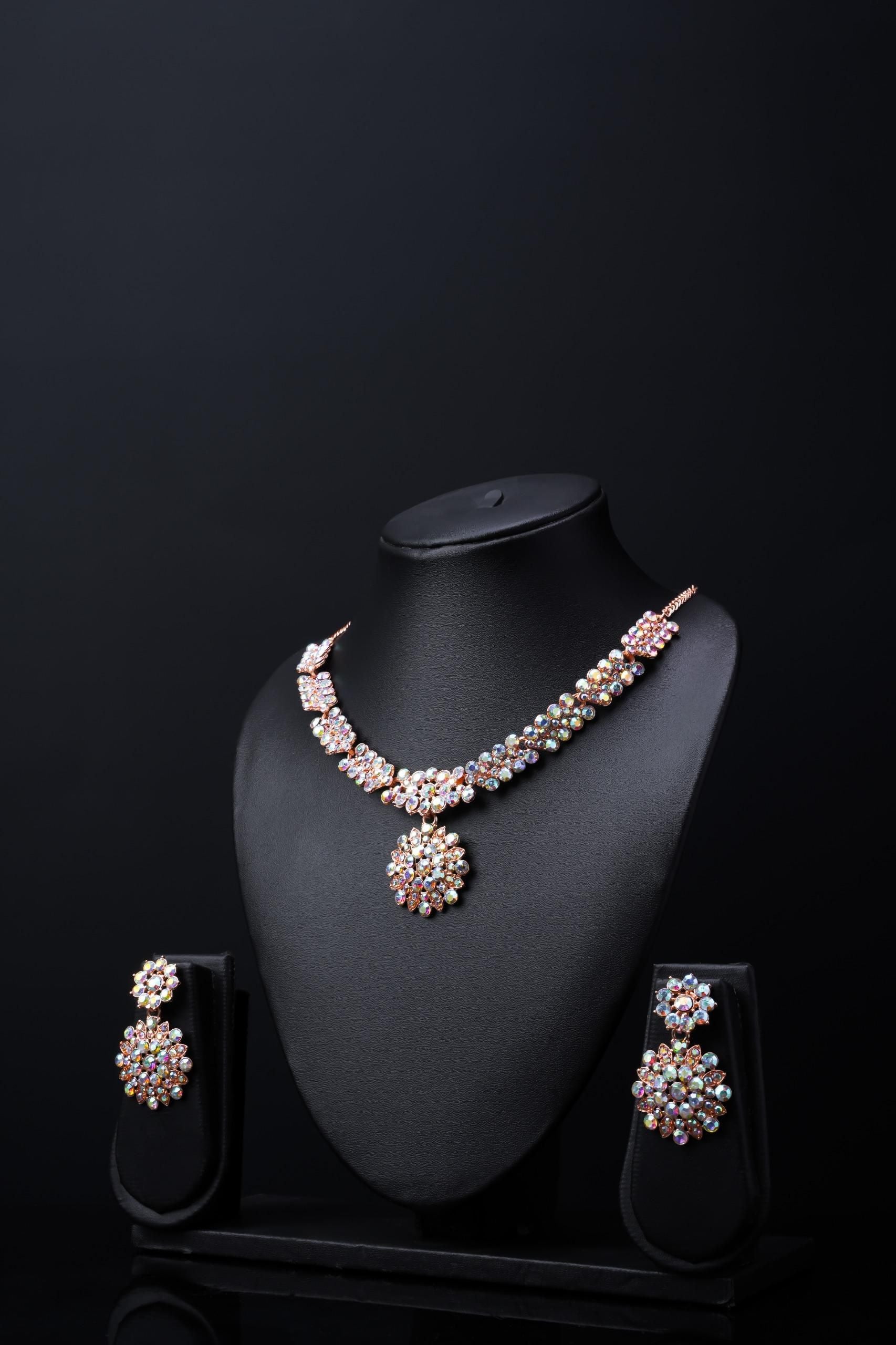 Austrian Diamond Jewellery Set (Set of 3) - noQMall