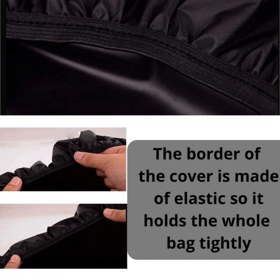 Waterproof Black Cover with Pouch - noQMall