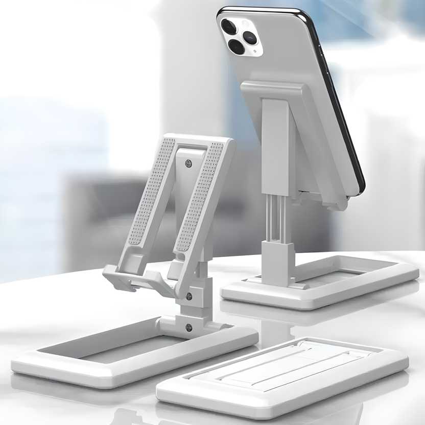 Mobile Phone Tablet Stand Foldable LIFT Adjustable Desktop -X-45 Mobile Holder - noQMall