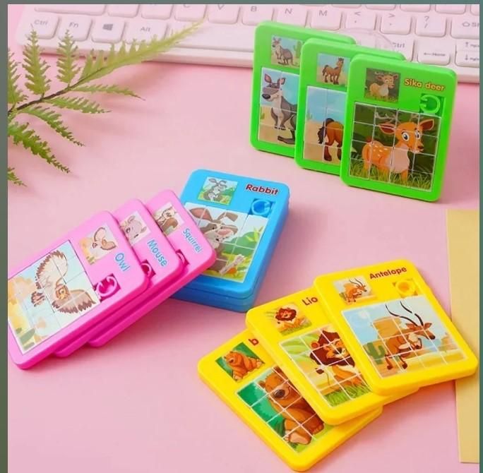 Portable Mini 3D Slide Puzzle (Pack of 12)