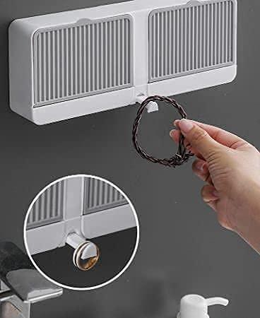 Durable Wall-Mounted Double Bar Soap Box – Self-Adhesive, Easy Drain