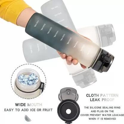 Sport Print Water Bottle Gym Water Bottle For Outdoor - noQMall