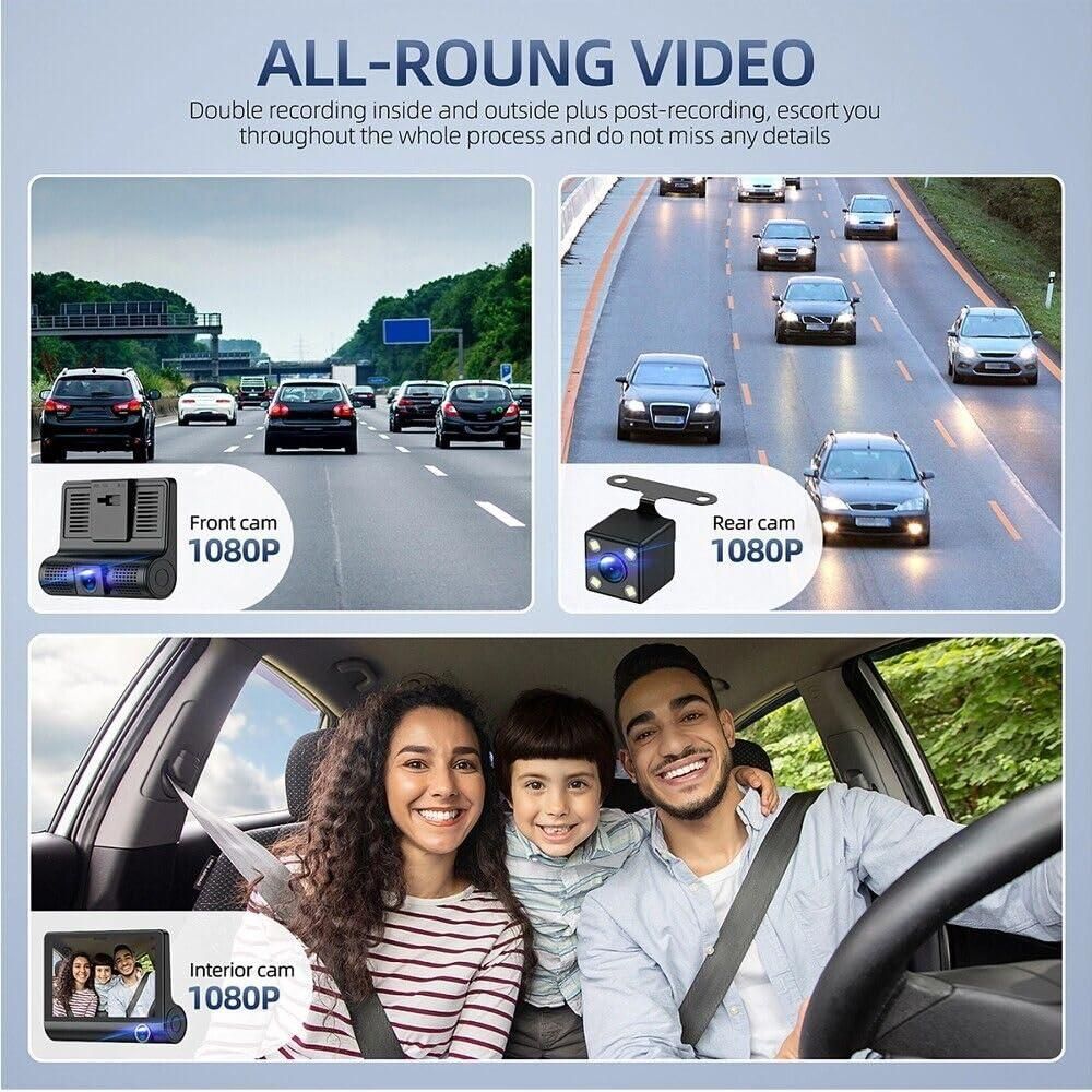 Car Camera Recorder with Loop Recording – Drive Smart, Drive Safe! 🚗🎥