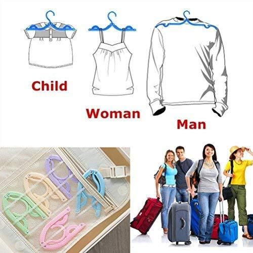 4PCS Portable Foldable Clothes  Hangers - noQMall