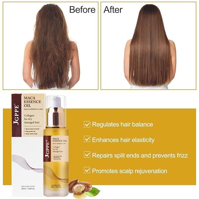 Maca Essential Oil for Dry Damaged Hair 100ml - noQMall