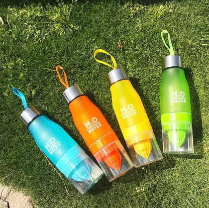 Plastic Portable Lemon Juice Bottle 650ml - noQMall