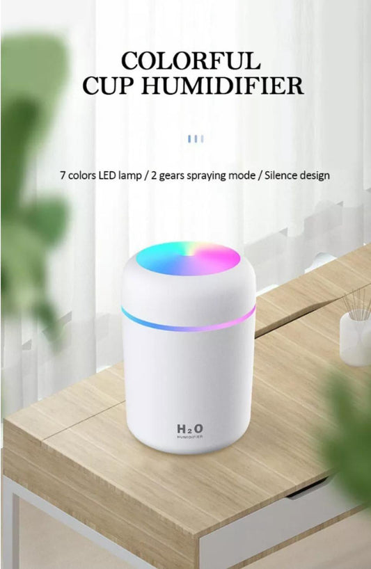 Mini USB Compact Air Humidifier (Assorted Colors) - noQMall