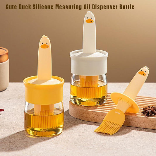 Silicone Brush and high Temperature Resistant Oil Bottle - noQMall