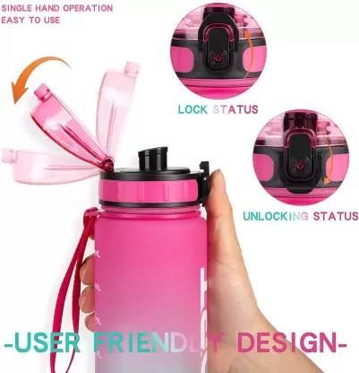 Sport Print Water Bottle Gym Water Bottle For Outdoor - noQMall