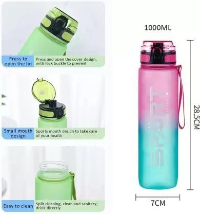 Sport Print Water Bottle Gym Water Bottle For Outdoor - noQMall