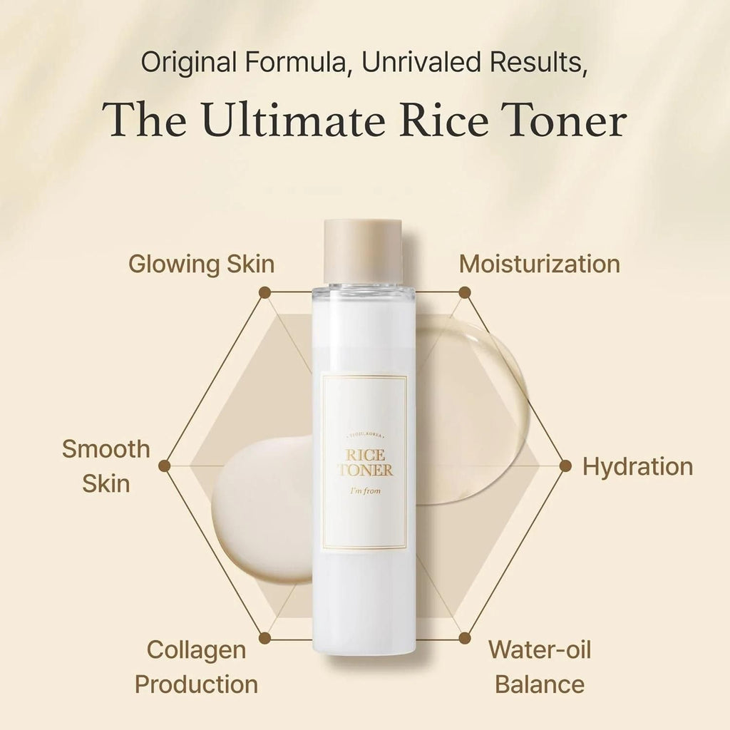 I'm From Rice Toner 100ml – Achieve Glowing, Hydrated Skin