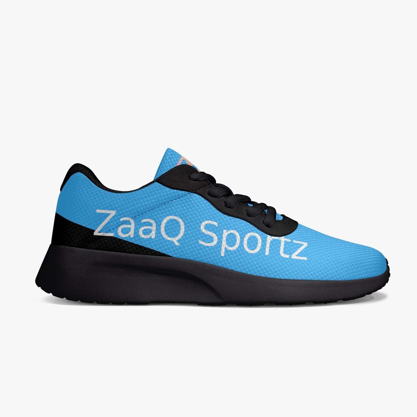 ZaaQ Lifestyle Mesh Running Shoes - Black (Unisex)