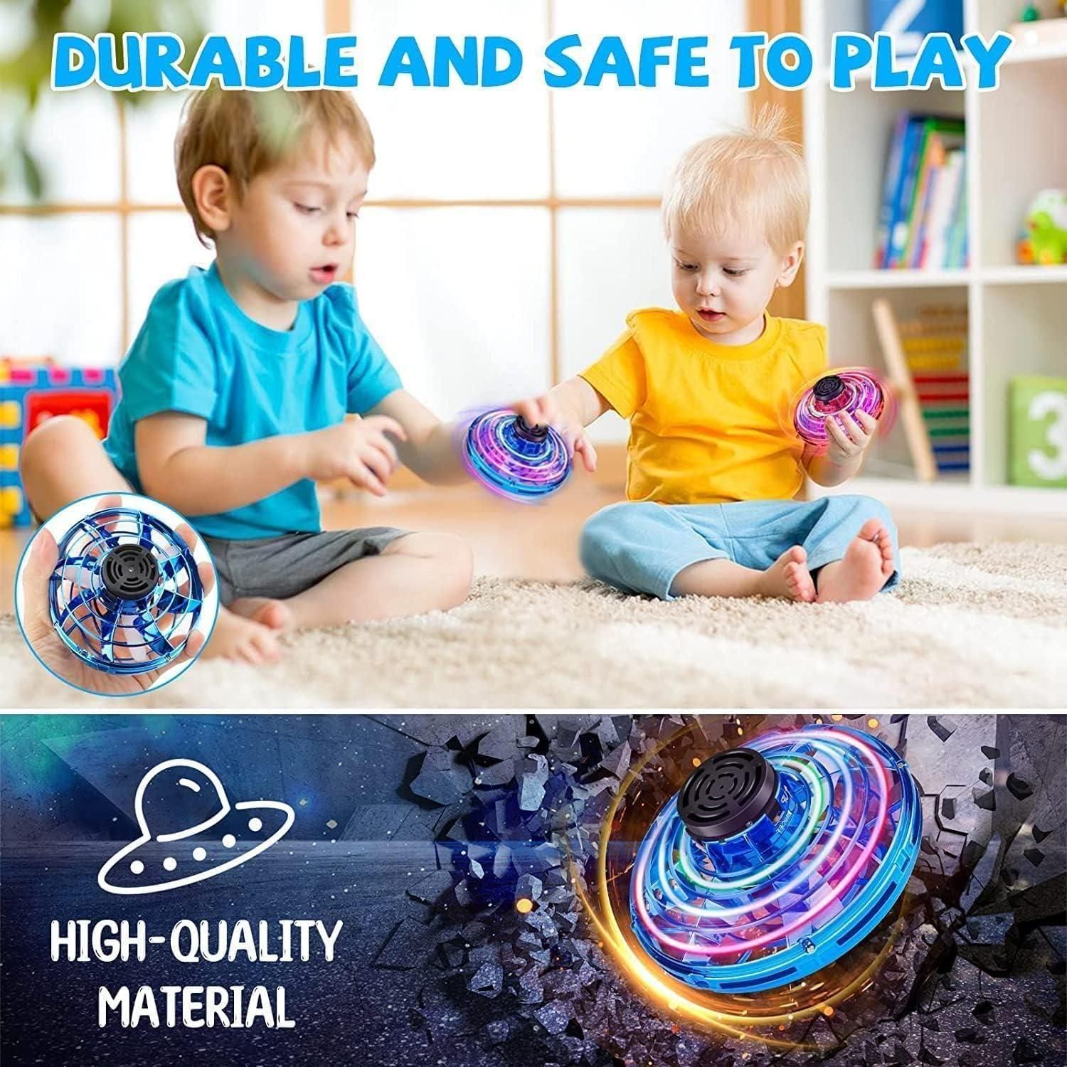 Elevate Outdoor Fun with the Magic Flying Orb Spinner – Multicolor - noQMall