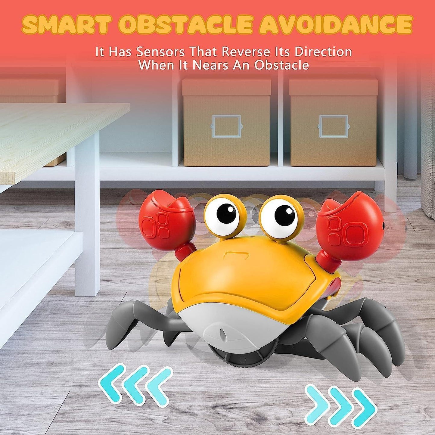 Cute Dancing Crab Toy with USB Rechargeable - noQMall