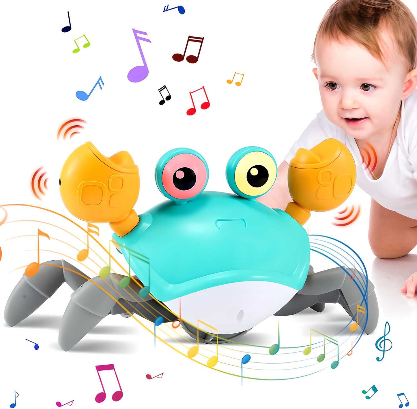 Cute Dancing Crab Toy with USB Rechargeable - noQMall