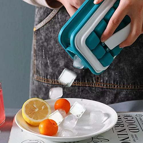 Folding Curling Ice Tray Molds Bar Maker Bag - noQMall