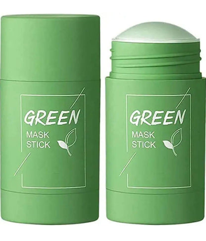 Green Tea Purifying Clay Stick Mask | Natural Ingredients for Clear, Balanced Skin | Easy to Use & Travel-Friendly 🌿 - noQMall