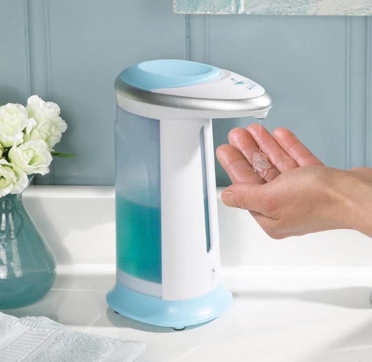 Automatic Hands Free Touch Less Liquid Soap Dispenser 400 ml Gel - noQMall