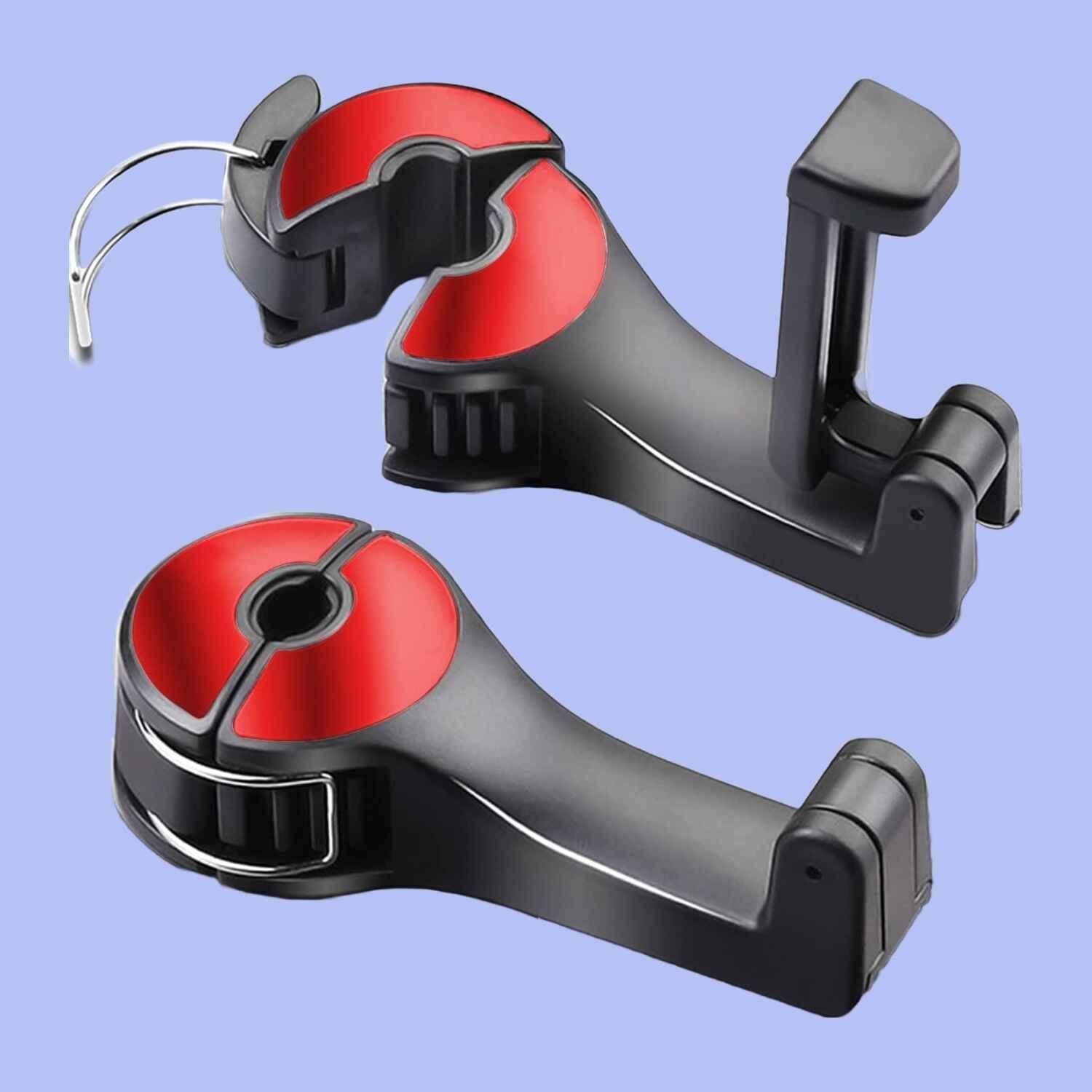 Car Seat Back Hooks with Phone Holder(Pack of 2) - noQMall