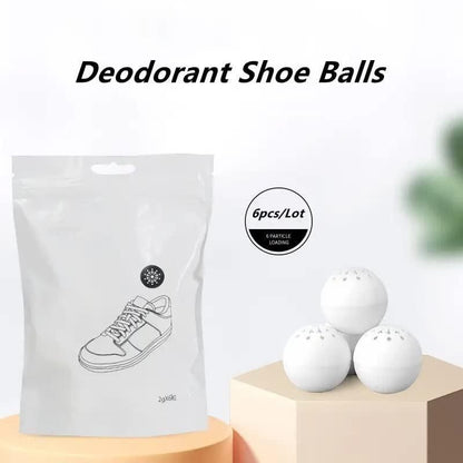 6 Pcs Air Freshener Deodorizer Balls for Shoes Bags Lockers - noQMall