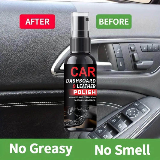 Dashboard Polish And Leather Conditioner + Protectant Car Dashboard Polish - noQMall