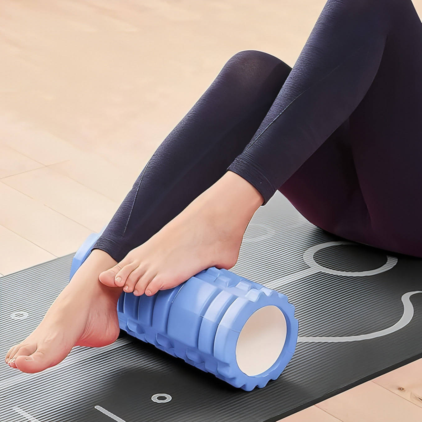 Foam Roller for Back Pain, Deep Tissue Massage & Body Pain Foam Roller for Exercise - noQMall