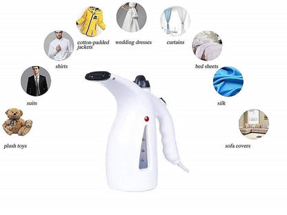 Steamer-4 In 1 HandHeld Garment Steamer & Beauty Facial Steamer - noQMall