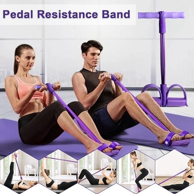 Yoga Pedal Puller Resistance Band Fitness Equipment - noQMall