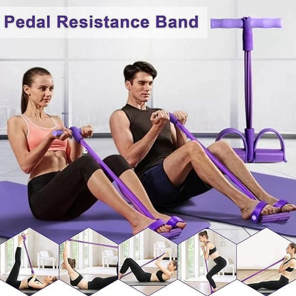 Yoga Pedal Puller Resistance Band Fitness Equipment - noQMall