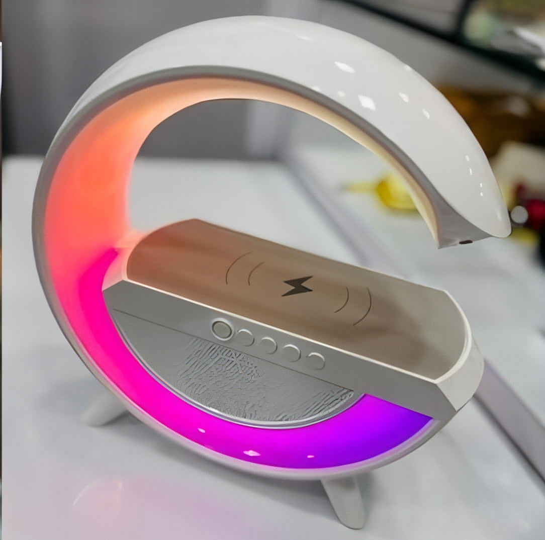 Wireless Charging Atmosphere Lamp with Bluetooth Speaker by noQ - noQMall