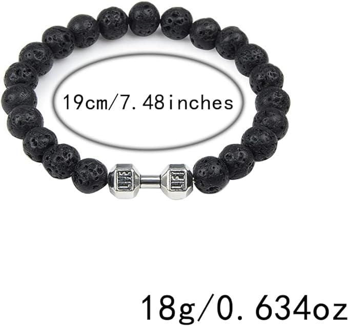 Volcanic Lava Stone Bracelets for Women Men - noQMall